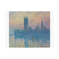 Sunset Parliament | Satin Poster