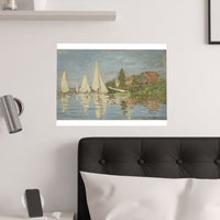 Argenteuil Regattas | Satin Poster