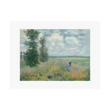 Argenteuil Poppy | Satin Poster