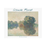 Giverny Seine | Titled | Satin Poster