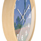 Giverny Poppy | Clock