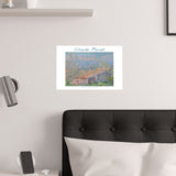 Antibes | Titled | Satin Poster