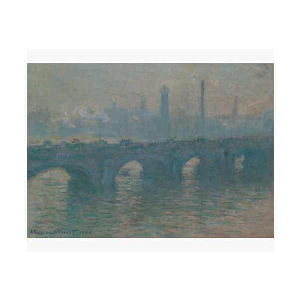 Gray Bridge | Satin Poster