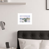 Lavacourt Seine | Satin Poster