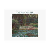 Water Lily Pond | Titled | Satin Poster