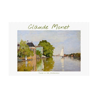Achterzaan | Titled | Satin Poster