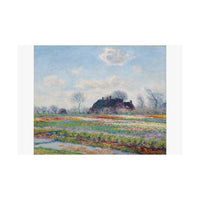 Tulip Fields | Satin Poster