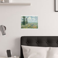 Argenteuil Poppy | Satin Poster