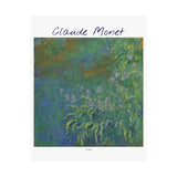 Irises | Titled | Satin Poster