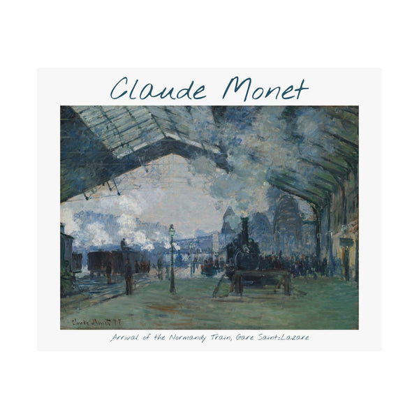 Normandy Train | Titled | Satin Poster