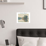 Giverny Seine | Titled | Satin Poster