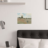 Poppy Field | Satin Poster