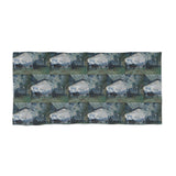 Normandy Train | Beach Towel