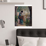 Embroidering | Satin Poster