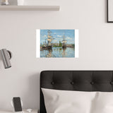 Ships | Satin Poster