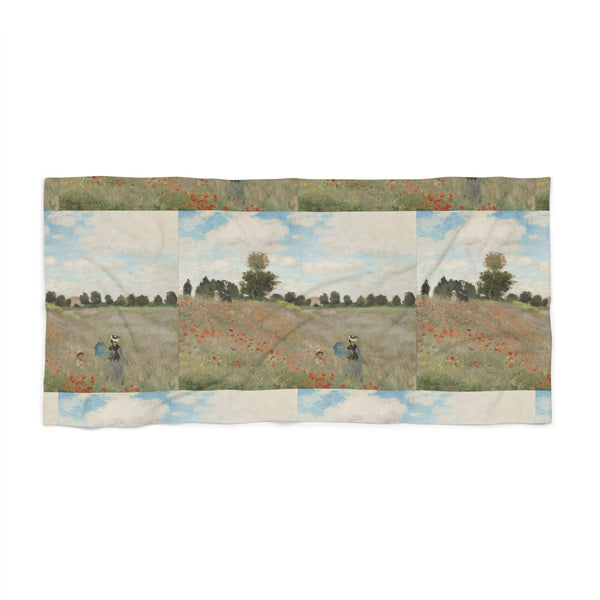 Poppy Field | Beach Towel