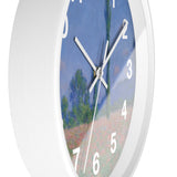 Giverny Poppy | Clock