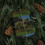 Lady in the Garden | Wrapping Paper