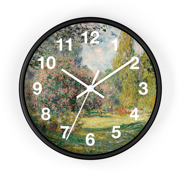 Landscape Monceau | Clock