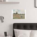 Poppy Field | Satin Poster