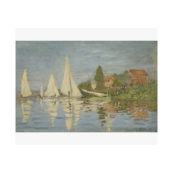 Argenteuil Regattas | Satin Poster