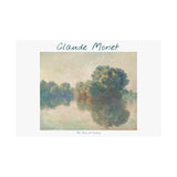 Giverny Seine | Titled | Satin Poster