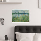 Banks of the Seine | Satin Poster