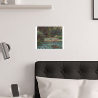 Water Lily Pond | Satin Poster