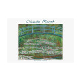 Japanese Footbridge | Titled | Satin Poster