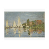 Argenteuil Regattas | Satin Poster