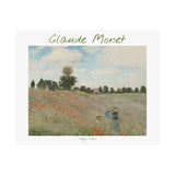 Poppy Field | Titled | Satin Poster