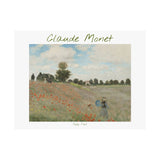 Poppy Field | Titled | Satin Poster