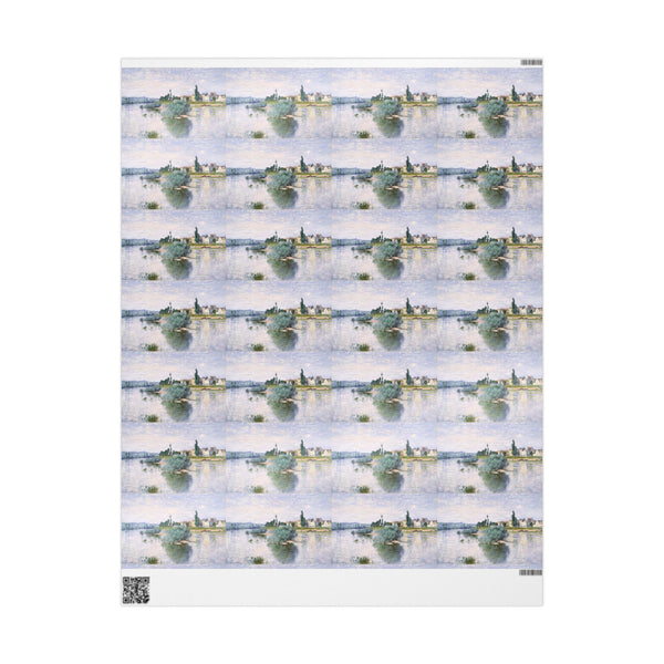 Lavacourt Seine | Wrapping Paper
