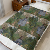 Girl with Dog | Blanket