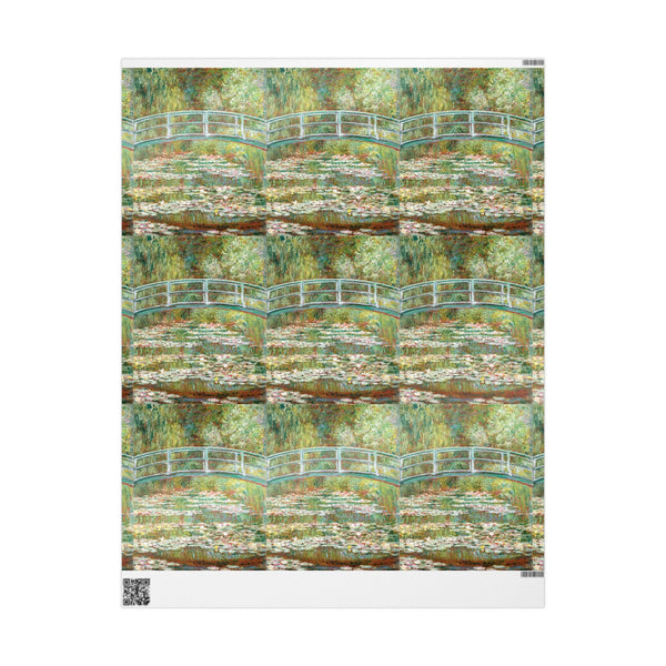 Water Lily Bridge | Wrapping Paper