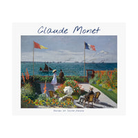Sainte-Adresse Garden | Titled | Satin Poster