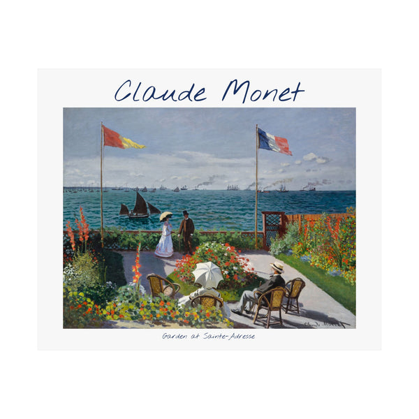 Sainte-Adresse Garden | Titled | Satin Poster