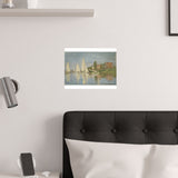 Argenteuil Regattas | Satin Poster
