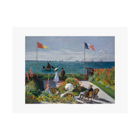 Sainte-Adresse Garden | Satin Poster