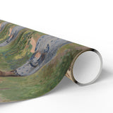 Girl with Dog | Wrapping Paper