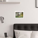 Landscape Monceau | Titled | Satin Poster