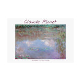 Pond Clouds | Titled | Satin Poster