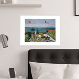 Sainte-Adresse Garden | Satin Poster