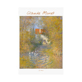 Geese | Titled | Satin Poster