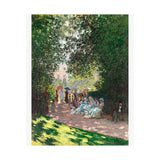 Parc Monceau | Satin Poster