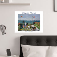 Sainte-Adresse Garden | Titled | Satin Poster