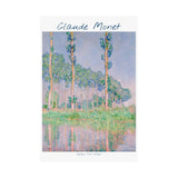 Poplars | Titled | Satin Poster