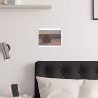 Sunset Stack | Satin Poster