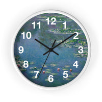 Water Lilies | Clock