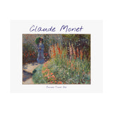 Flower Bed | Titled | Satin Poster